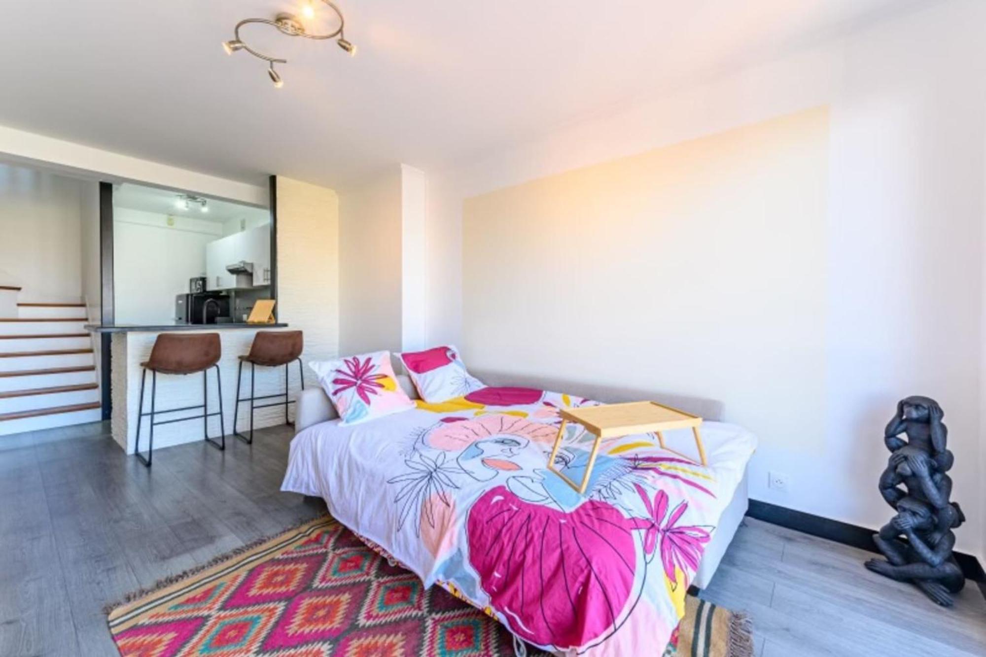 Ferienwohnung Magnifique Duplex Cosy Gare Terrasse 4Pers Argenteuil Exterior foto