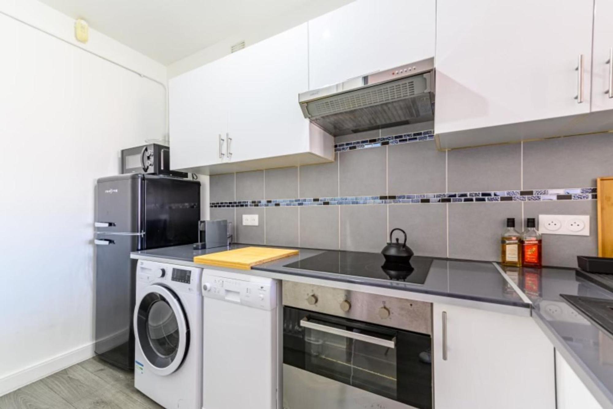 Ferienwohnung Magnifique Duplex Cosy Gare Terrasse 4Pers Argenteuil Exterior foto