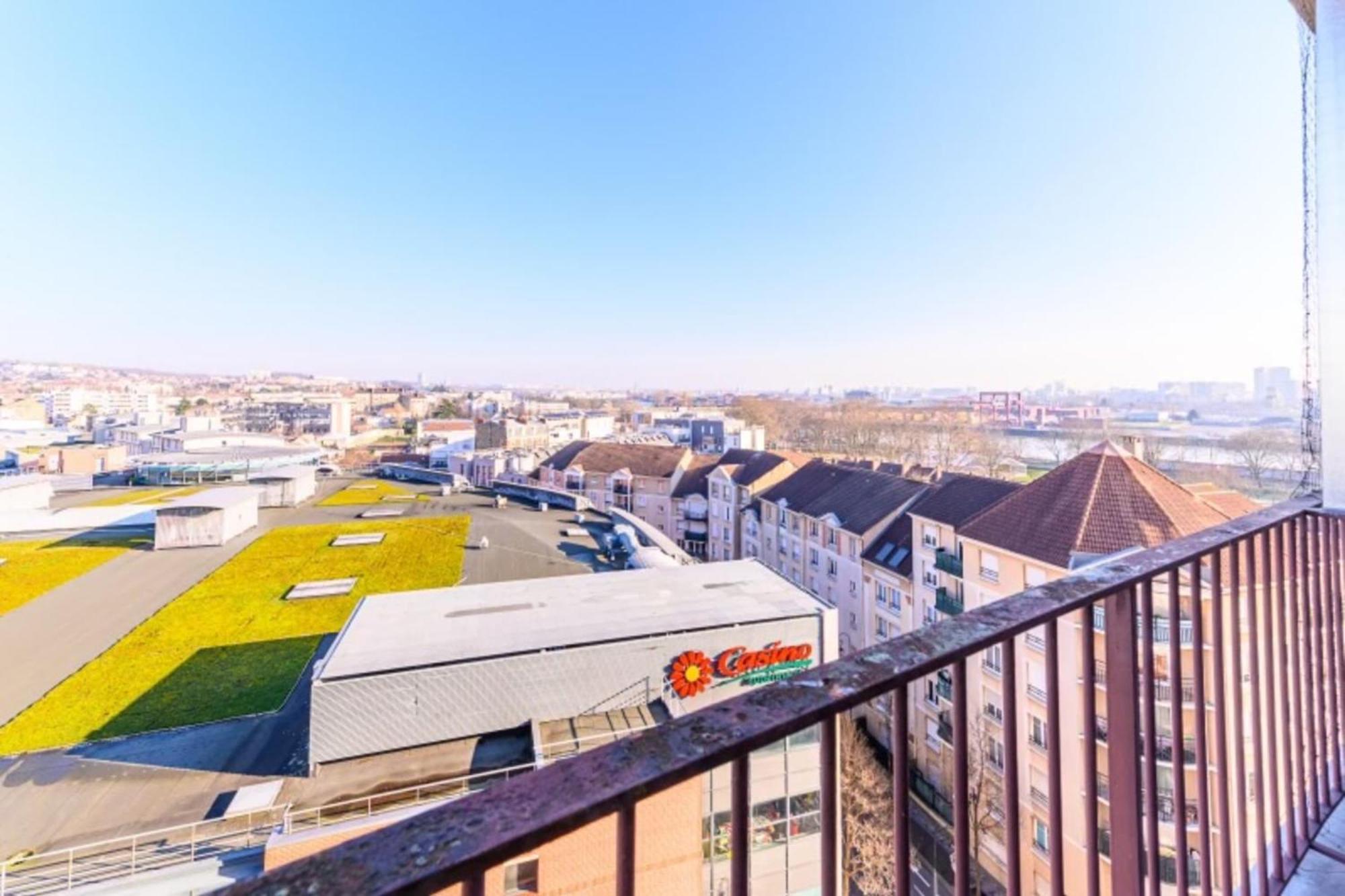 Ferienwohnung Magnifique Duplex Cosy Gare Terrasse 4Pers Argenteuil Exterior foto