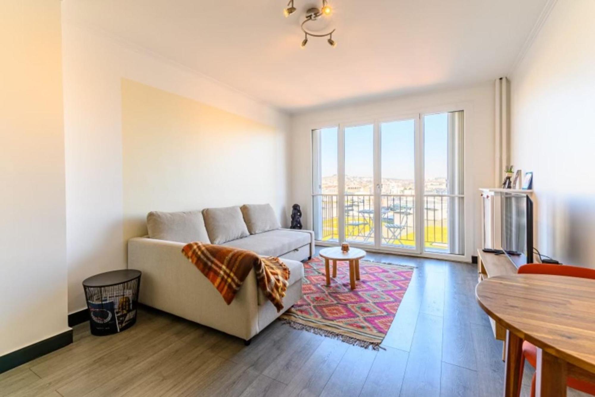 Ferienwohnung Magnifique Duplex Cosy Gare Terrasse 4Pers Argenteuil Exterior foto